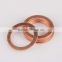 supply metric copper wahser used for auto parts