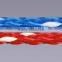 Mixed colors function rope/pe hollow braided rope