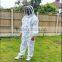 PREMIUM Beekeeping Overalls Bee Hive Suit with Optional Vented Leather Gloves