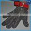 stainless steel wire mesh cut resistant gloves