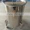 Golden Supplier 304/316L Stainless steel bucket with wheels