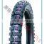 Cross-country tread pattern pneumatic rubber motorcycle tyre