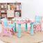 kids plastic study table and chair set