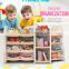 Fashion toy storage basket kids' toy storage organizer shelf