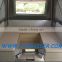 Off-road style foward folding hard floor travel camper trailer with independent suspension and kitchen system