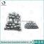 Tungsten carbide button tips for welding drilling bits