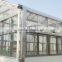 Aluminum frame Glass Greenhouse PC greenhouse with aluminum structure