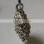 wholesale decorative rhinestones jewelled metal key chain