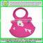 Fashionable soft Silicone Bibs with crumb catcher for Baby bib