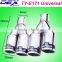 high quality auto part stainless steel 304 and carbon fiber universal double exhaust tip
