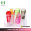 High quality fashion design colorful plastic bottle for washing tooth