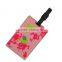 factory price pvc luggage tag promotional gift 3D bag tag silicone ID card