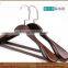 wooden hanger with flat hook