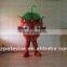 green leaf strawberry mascot costume NO.2430 fruit walking actor