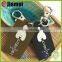 Factory made two side cheap custom 3d pvc logo keychain
