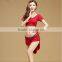 2-piece spandex belly dance pracrice costumes