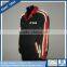 Two Tone Black and Red Equipment Mechanic Jacket with Eco-Friendly Material