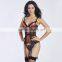 Women's Bustier Corset Sexy Girdle Waist Cincher with Garter Belt