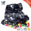2017 adjustable skate flashing kids roller shoes wholesale