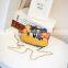 Promotional Plush Gold Toy cat Animal zipper For Kids Coin Purse good quality yellow wholesale