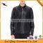 Latest fashion design black leather men winter coat fur clothing men coat