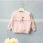Latest Baby Girl Cartoon Pattern Pullover Sweater Design