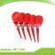 Wholesale Novelty Anti-Slice Golf Tees Plastic Golf Tee