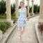 HS1614 Knee Length Short Lace Wedding Bridesmaid Dress Prom Party Dress