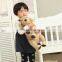 The simulation wholesale cute stuffed girls brown dog plush