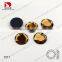 DZ-1011crystal glass stone large round flatback for jewelry making