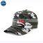 Custom LOGO printed camouflage fabric men army cap