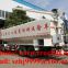 biggest volume of dongfeng tianlong 8*4 LHD 40cbm poultry feed transporting truck for sale