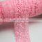 100yards stock 1.5" decorative pink stretch lace trim for garment