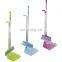 Long Handled Plastic Dustpan And Broom Set