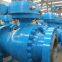 API6D pipeline WCB or CF8 flange trunnion ball valve