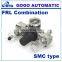 pneumatic heat rosin press machine FRL parts Combination air filter regulator lubrication