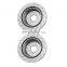 Front+Rear Drill Slot Brake Rotors FIT For Escalade Chevy Silverado Tahoe Sierra 15792634