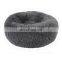 I@home Dog House Bed Soft Warm Long Plush Round Modern Pet Bed