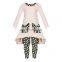 Girl Floral Outfit Kids Clothing Baby Child Clothes Wholesale