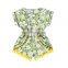Girls Jumpsuit Kids Floral Romper Baby Knitted Romper