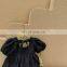 Girls skirt solid color dress princess long sleeve inner skirt