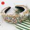 Hot sale 10 colors party show fashion diamond rhinestone headbands luxurious baroque headband