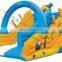 Cheap large inflatable toy game with blower