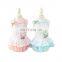 Wholesale cute summer breathable pet party dress dog clothes