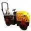 1T double drum hydraulic vibration road roller compactor