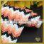 Orange resin rhinestone sheets heat transfer net mesh FHRM-005