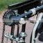 CE approved high quality handicapped tricycle bike with folding wheelchair