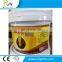 chocolate sauce packing plastic transparent bucket