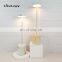 2021 amazon friendship customized read bedroom modern designer ceramic marble metal table lamp touch led desk light