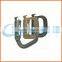 China supplier triangle metal d ring